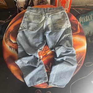 Wrangler Blue Carpenter Jeans – Size 32" | Classic Workwear Denim